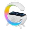 Smart Colorful Atmosphere Light Phone Wireless Charger Bluetooth Speaker Bedside Night Light