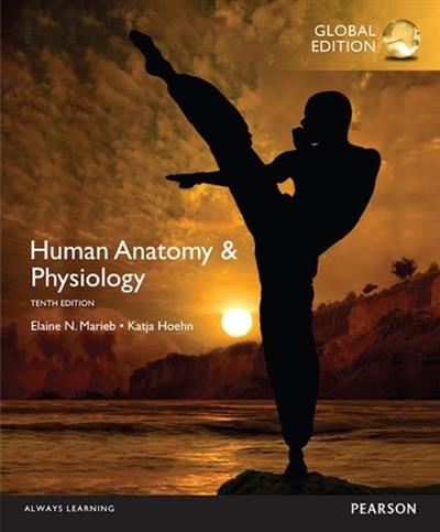 Human Anatomy & Physiology, Global Edition (10th edition) By Marieb, Elaine By Hoehn, Katja