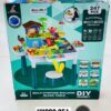 Children's Block Table, Upgrade thicken Children's Multi-Function Learning Desk, 247 pieces