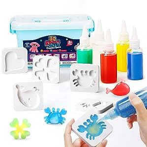 Creative 3D Magic Gels, Aqua Gel Creative Set, Water Toy Kids, Handmade Science Experiment Kit
