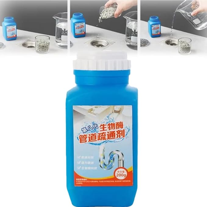 Pipeline Unblocking Agent, Kitchen Strong Oil Removal, Sewage, Floor Drain,  Toilet Toilet Liquid Blockage And Dissolution - Temu