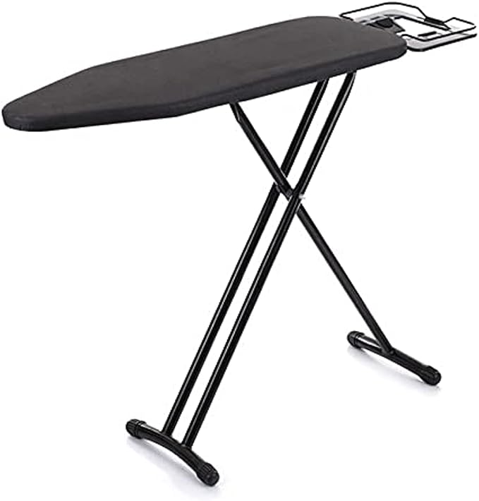 Ironing Board With Iron Rest Ideal For Home, Hotel & Guest Room I Folding Compact Iron Stand I Adjustable Height