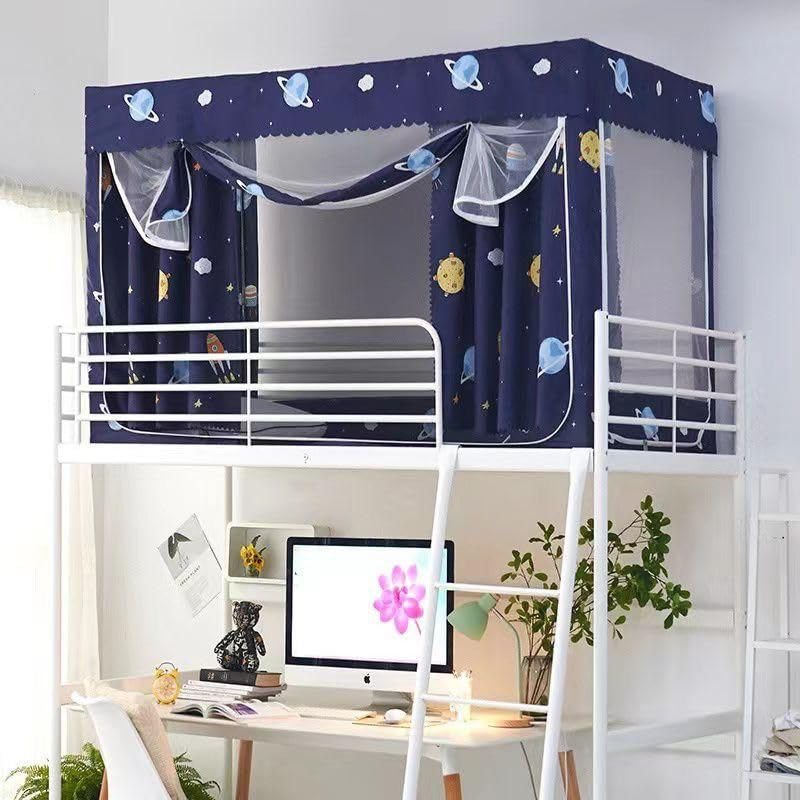 PGT-STORE Mosquito Net,Dormitory Room Lightproof Curtain for Dorm Bunk Bed Decorative Roomate Privacy Cover Big pcs