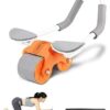 AB EXERCISERS DOUBLE WHEELS UNISEX ABDOMINAL ROLLER WHEEL