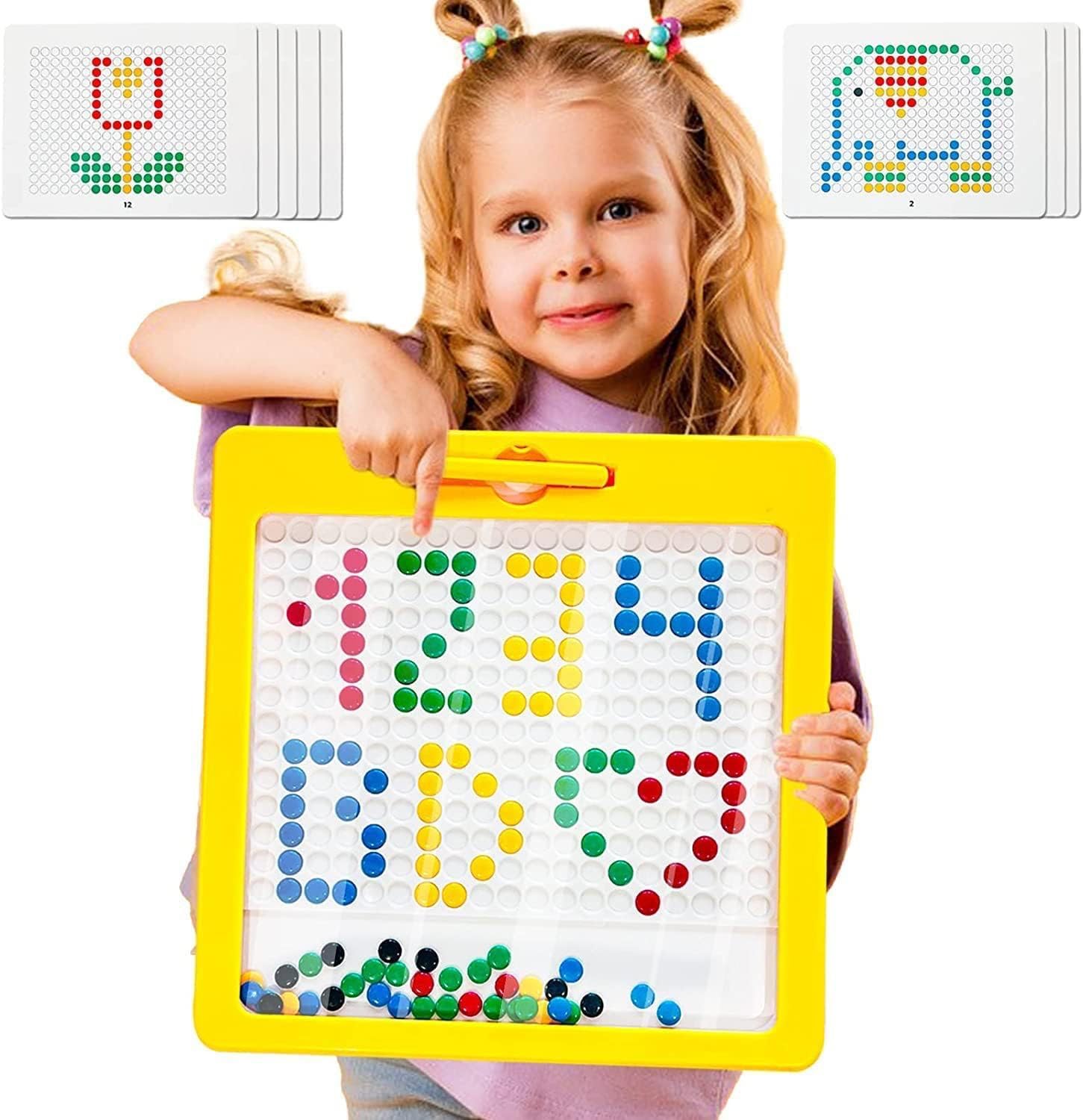 Large Magnetic Drawing Board for Kids