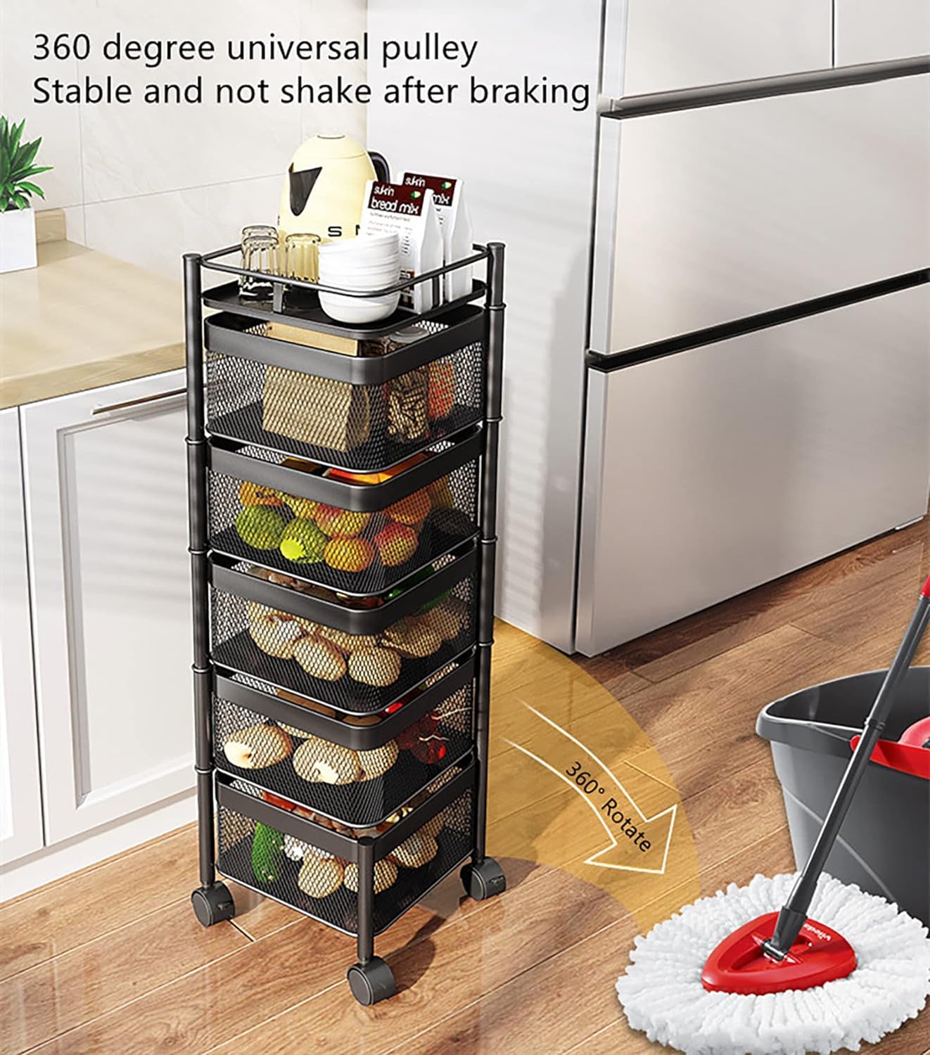 Rotating storage cheap rack