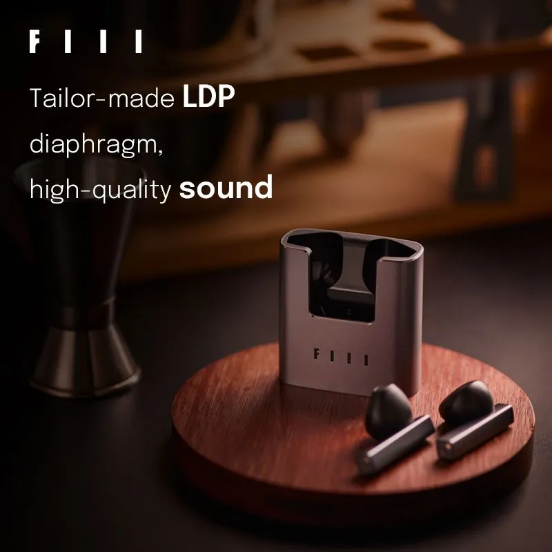 FIIL CC Nano TWS Bluetooth 5.2 Dual Earphones AI Noise Canceling True Wireless Earphone Fast Charging ENC Headset