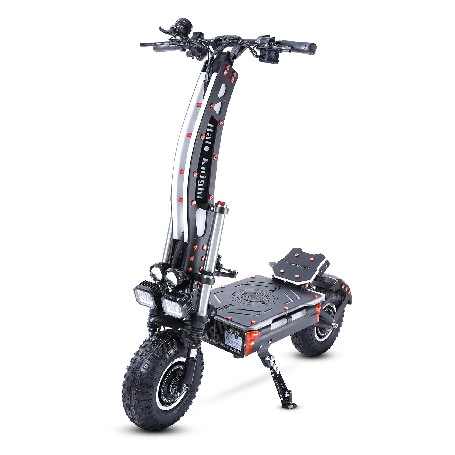 Halo Knight T107 Max Electric Scooter 72V 8000W 120km/h 50Ah Adult E Scooter With 125km Range