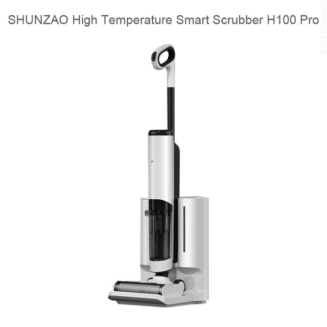 SHUNZAO High Temperature Smart Scrubber H100 Pro Smart Home Vacuum Cleaner Appliances Electric Floor Mop Equipped With Traction