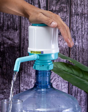 Water Pump - Dolphin water pump Water Bottles Pump Manual Water Bottle Pump, Easy Drinking Water Pump, Easy Portable Manual Hand Press Dispenser Water Pump