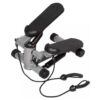 Mini Stair Stepper with Resistance Bands and LCD Monitor Portable Fitness Exercise Equipment