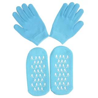 1 Pair Moisturizing Gel Socks Gloves Set Hands Feet Skin Care Beauty Spa