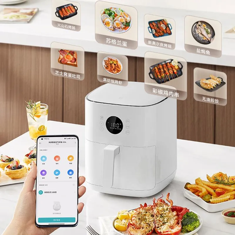 XIAOMI MIJIA Air Fryer 4.5L Multifunctional Household Low Oil And Light Fat  Fryer Intelligent NTC Precise Temperature Control - Buy Online at Best  Price in UAE - Qonooz