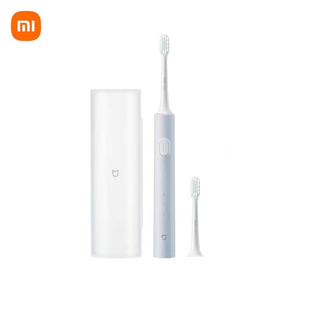 Xiaomi Mijia Sonic Electric Toothbrush T200C 0.15mm Soft Bristles IPX7 Waterproof Type-C Charging With Storage Box Tooth Brush, Blue