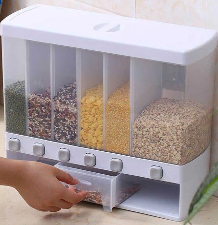 Multiple Dispenser for Cereals, Grains and Pulses