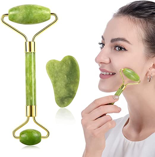 Facial Rollers Jade Roller For Face Massager