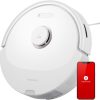 Roborock Q8 Max Robot Vacuum and Mop Cleaner, DuoRoller Brush, 5500Pa Strong Suction, Lidar Navigation, Obstacle Avoidance, Multi-Level Mapping, Perfect for Pet Hair, White