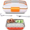 Food Warmer Lunch Box, Separate Removable Container, Heat-Resistant Handle