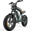 ENGWE M20 Ebikes for Adults - 750W Motor 4.0 * 20" Fat Tire Offroad Cruiser E Motorcycle 28MPH 94Miles Long Range for 48V26A Dual Battery Option,Full Suspension UL Certified