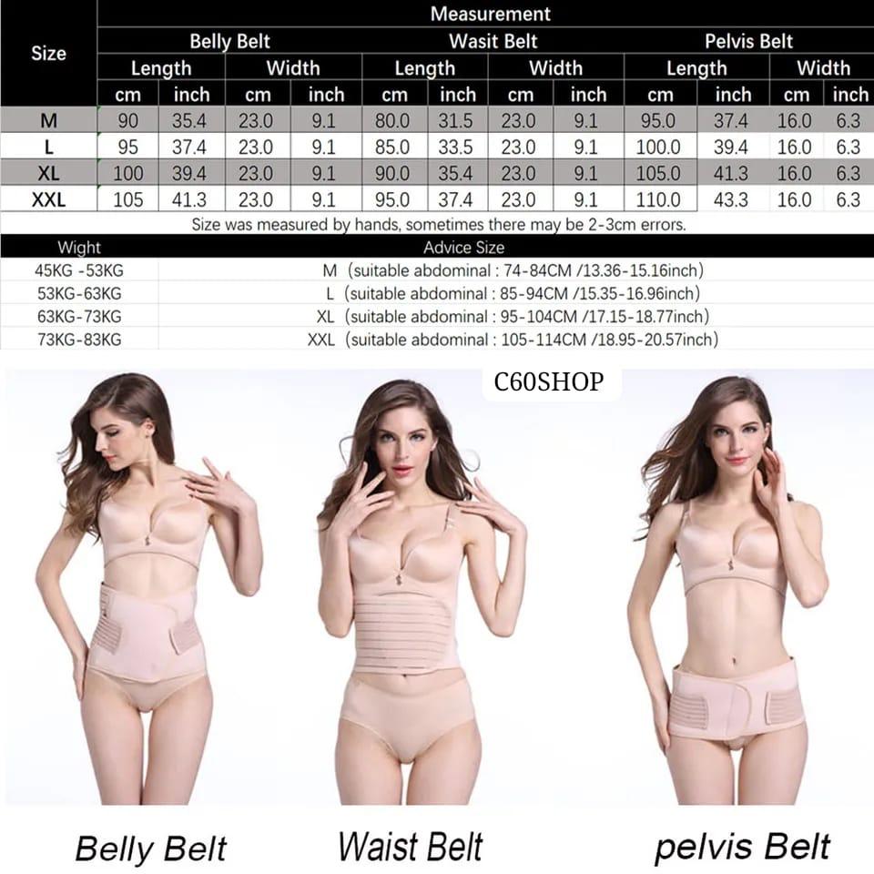 C section top recovery belt