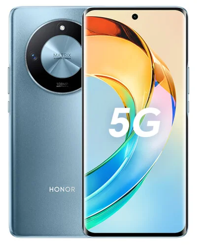 HONOR X50 5G 8GB+128GB Mobile Phone 6.78 Inch Octa Core Android 13 Battery 5800mAh 108MP Main Camera 1.5K AMOLED 120 Hz, Silver