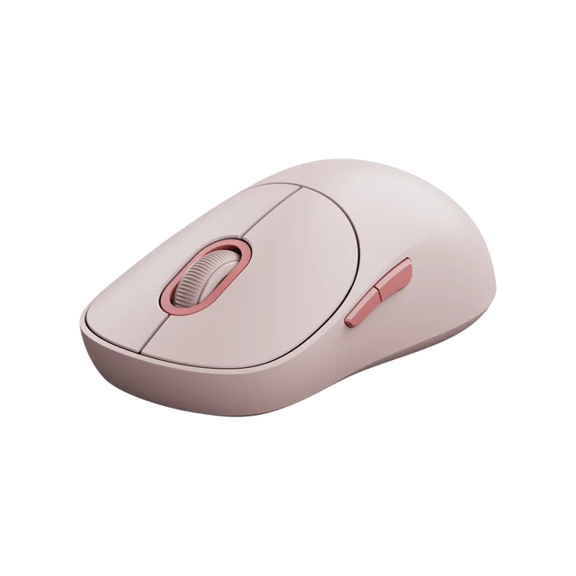 Xiaomi Mijia Wireless Mouse 3 Bluetooth Dual Mode 2.4G 1200DPI Ergonomic Optical Laptop Computer Soft-Tone Keying Gaming Mouse, White