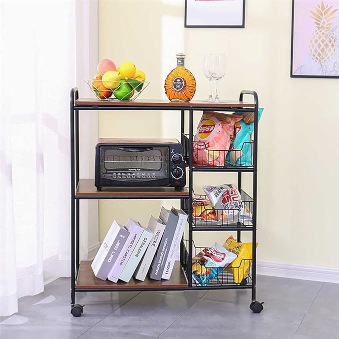 Microwave Oven Stand Storage Cart