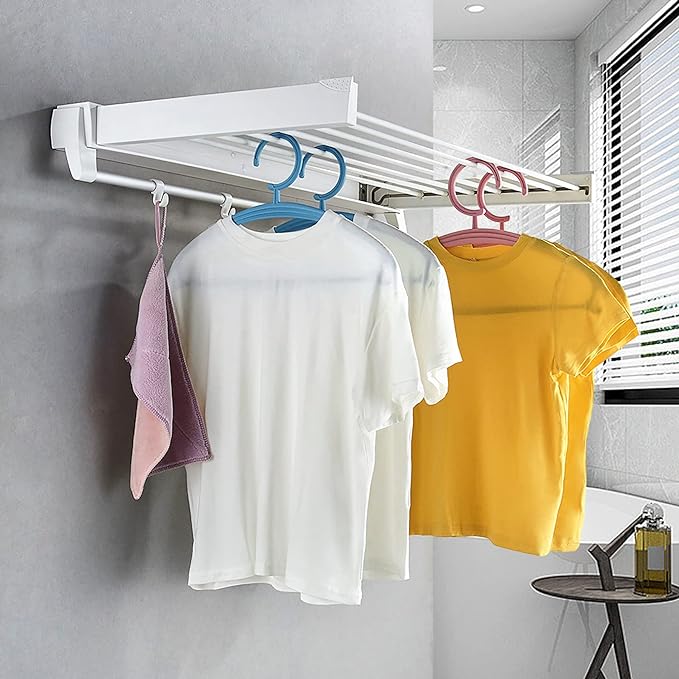 Wall Mounted Laundry Drying Rack