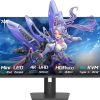 KTC 32 Inch Gaming Monitor, 4K UHD MiniLED 144Hz 1ms Fast IPS Computer Monitor with FreeSync & G-Sync, HDR1000, HDMI/DP/USB/Type-C, Tilt Swivel Height Adjustment, M32P10