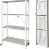 4-Tier Foldable Storage Shelves