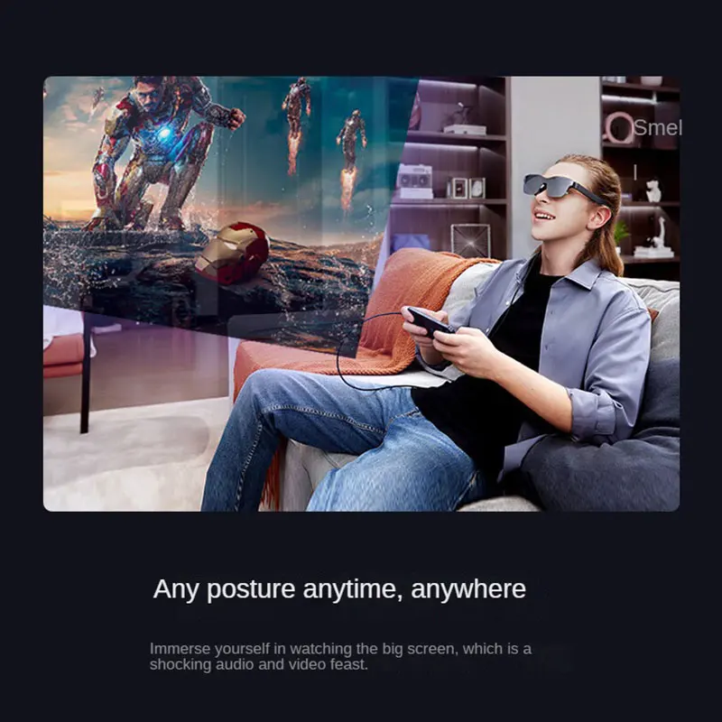 TCL Thunderbird Air 2 Smart AR Glasses Cinema-Level HD Giant Screen Viewing Glasses Portable XR Glasses Christmas Gift