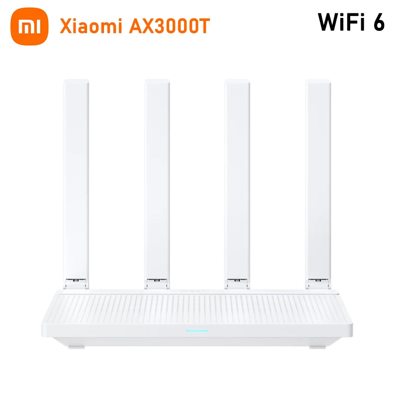 Xiaomi Router AX3000T 2.4G 5G Mesh Technology WiFi 6 Efficient Wall Penetration Children Online Protection WiFi Router Repeater