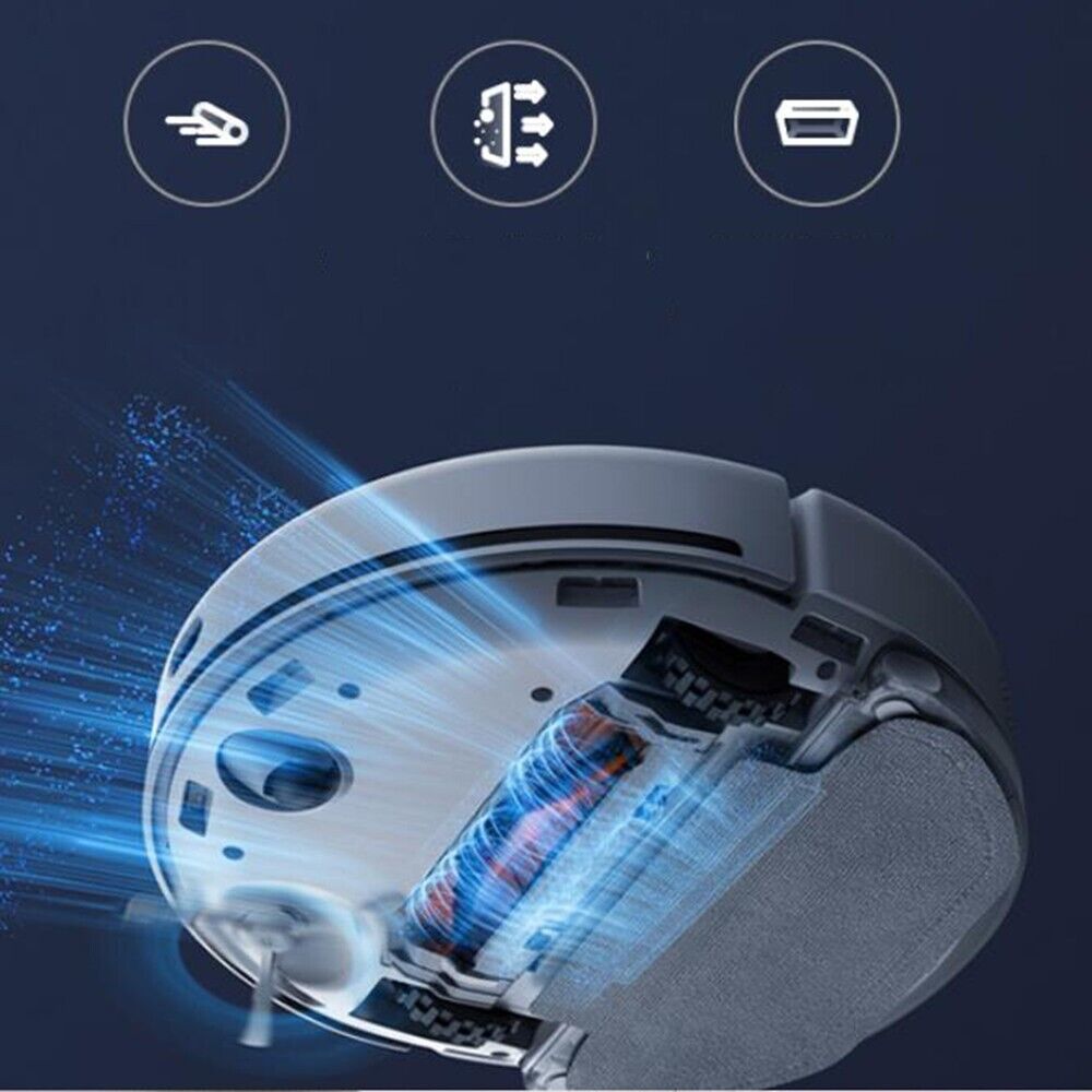 Xiaomi Mijia Sweeping Dragging Robot 3 Household Vacuum Cleaner 4000Pa ...