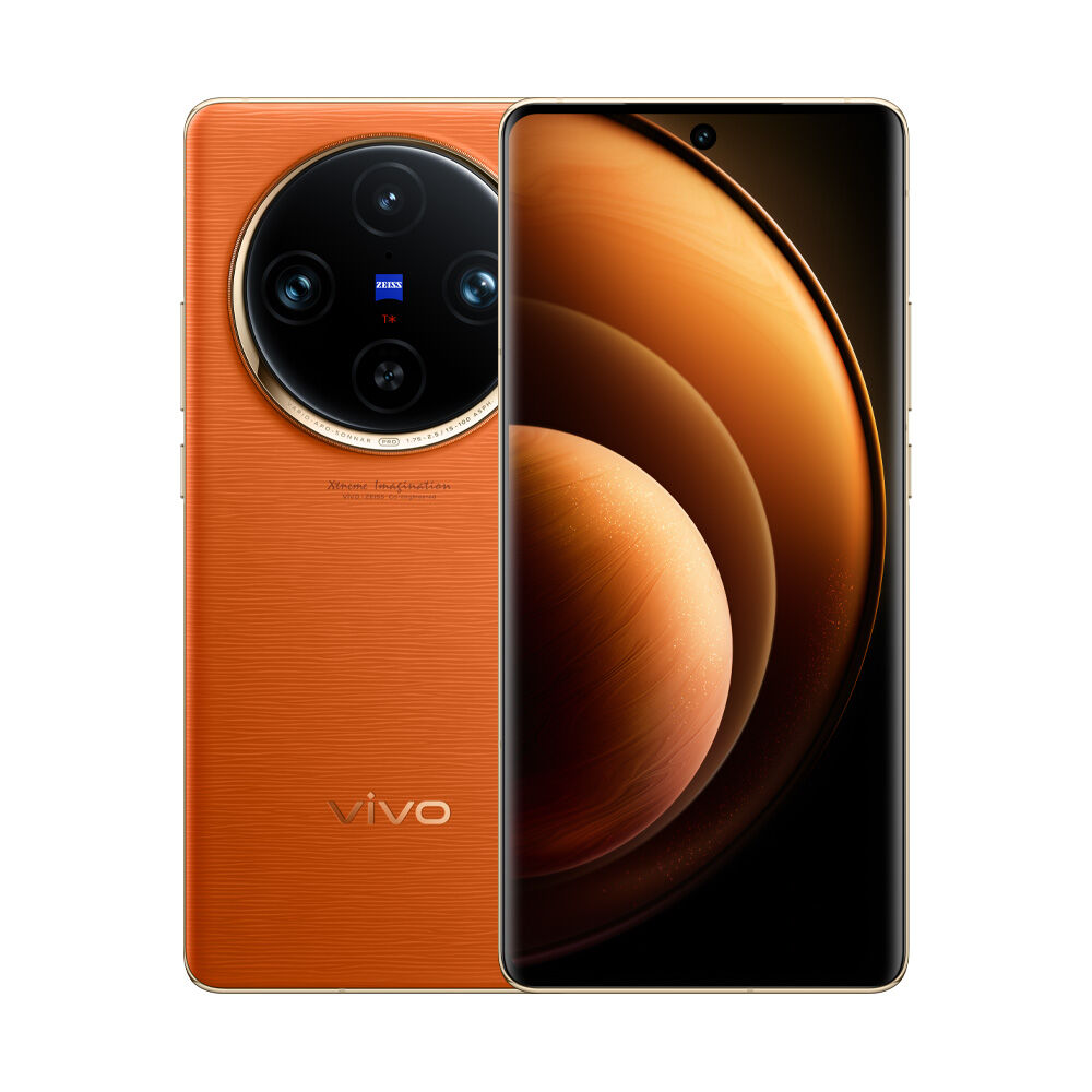 VIVO X100 Pro 5G 12GB+256GB 6.78 Inches LTPO AMOLED Screen Dimensity 9300 Android 14 Camera 50MP 100W SuperCharge Smartphone, Orange