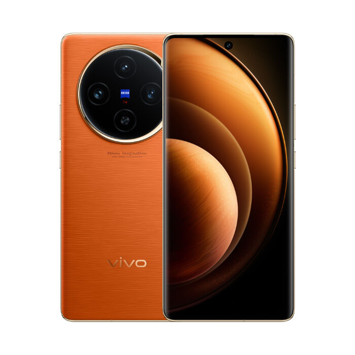VIVO X100 5G 12GB+256GB 6.78" 120Hz Screen Mediatek Dimensity 9300 OriginOS 4 Camera 50MP Battery 120W SuperCharge Smartphone, Orange