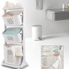 4 Tier Trolley Laundry Baskets With Wheels