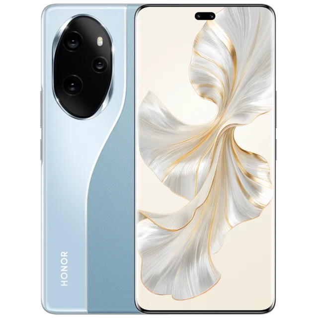 HONOR 100 Pro 5G 12GB+256GB 6.78 Inches 120Hz Screen Snapdragon 8 Gen 2 Camera 50MP Battery 5000mAh 100W SuperCharge Smartphone, Blue