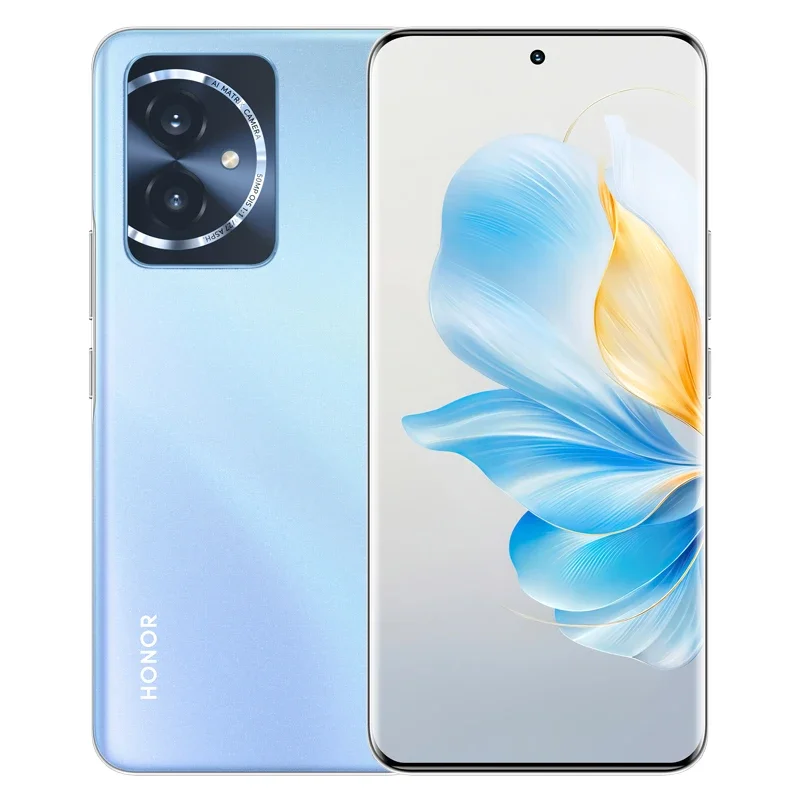 HONOR 100 5G 12GB+256GB Snapdragon 7 Gen 3 Octa Core 6.7 Inches 120Hz Screen MagicOS 7.2 Camera 50MP Battery 5000mAh Smartphone, Blue