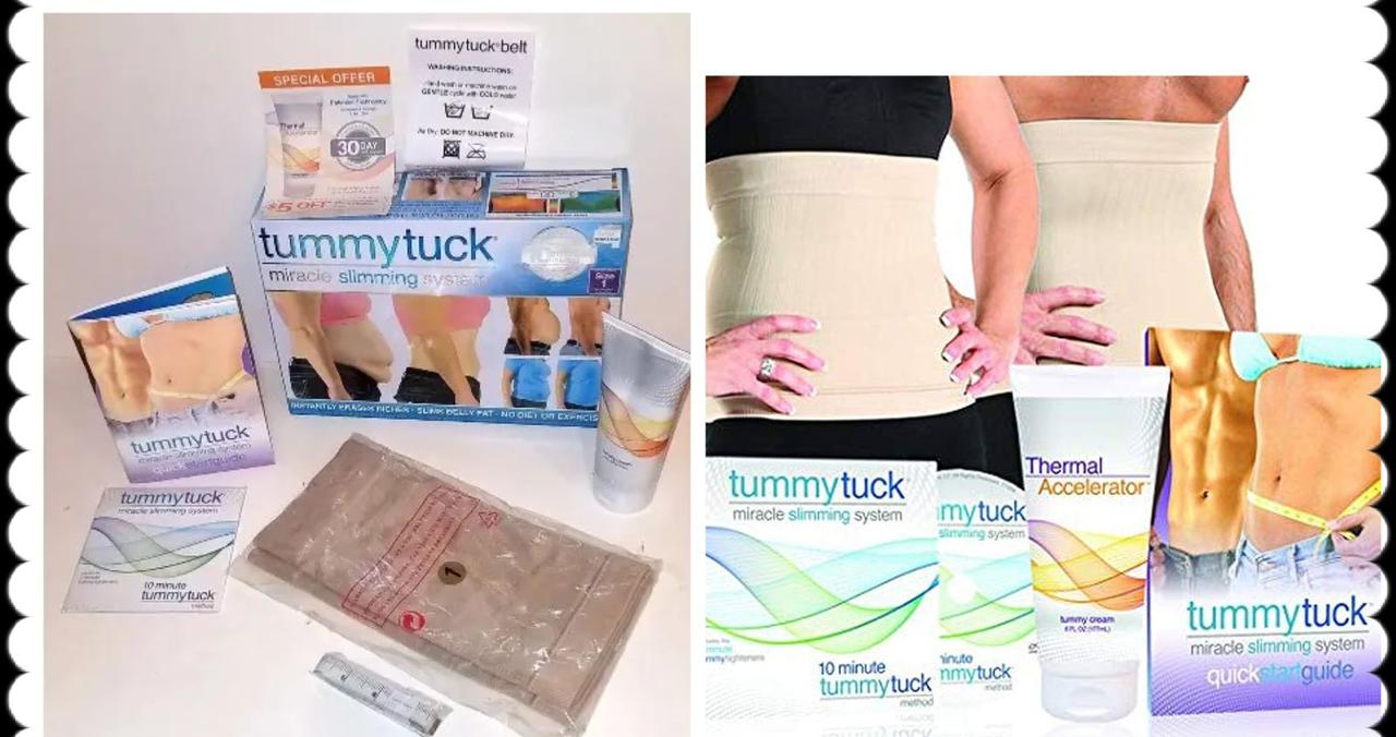 The Tummy Tuck Slimming System Package for MEN & Women