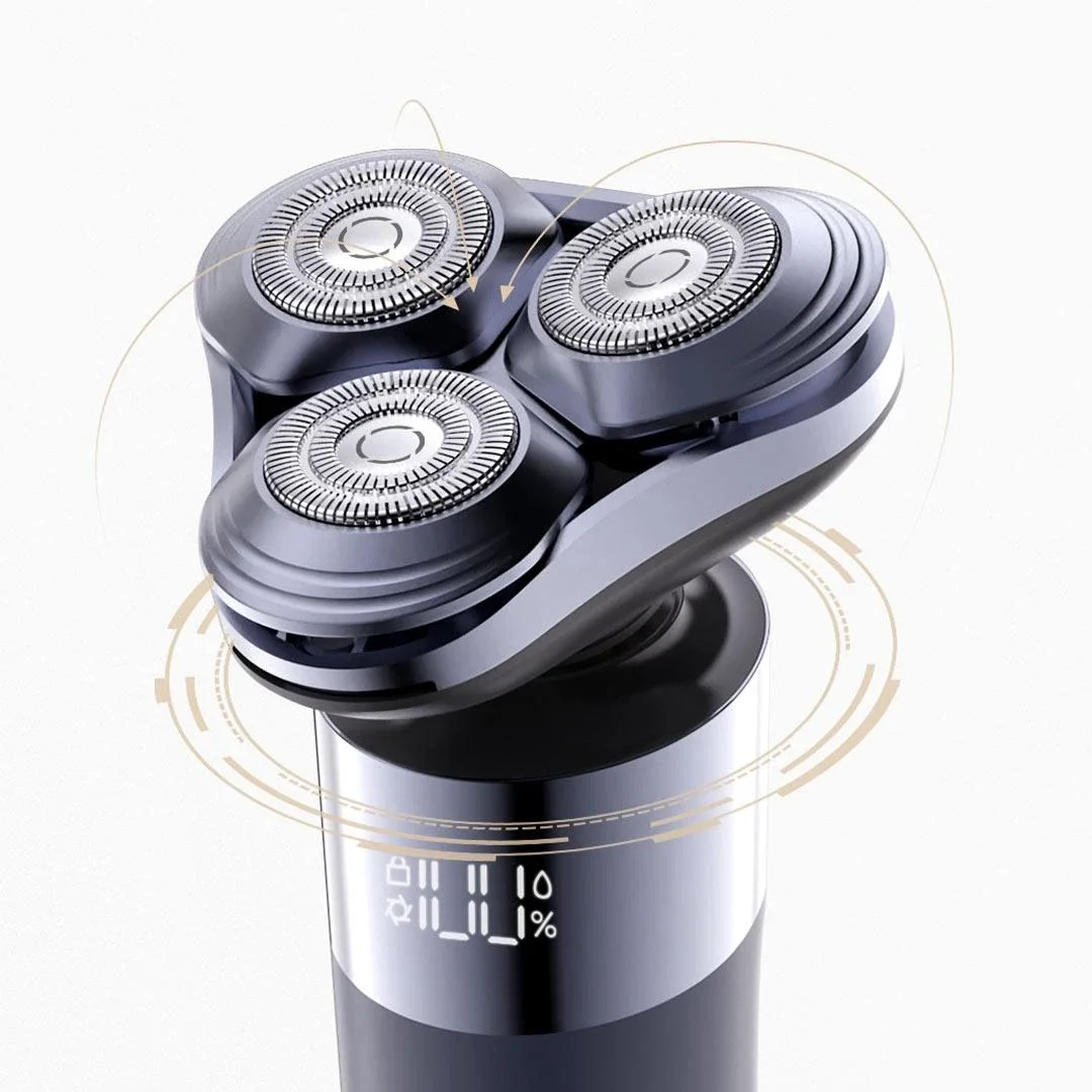 Xiaomi Mijia Electric Shaver S302 LED Digital Display IPX7 Waterproof 800mAh Tpye-C Rechargeable Razor Shaver for Men