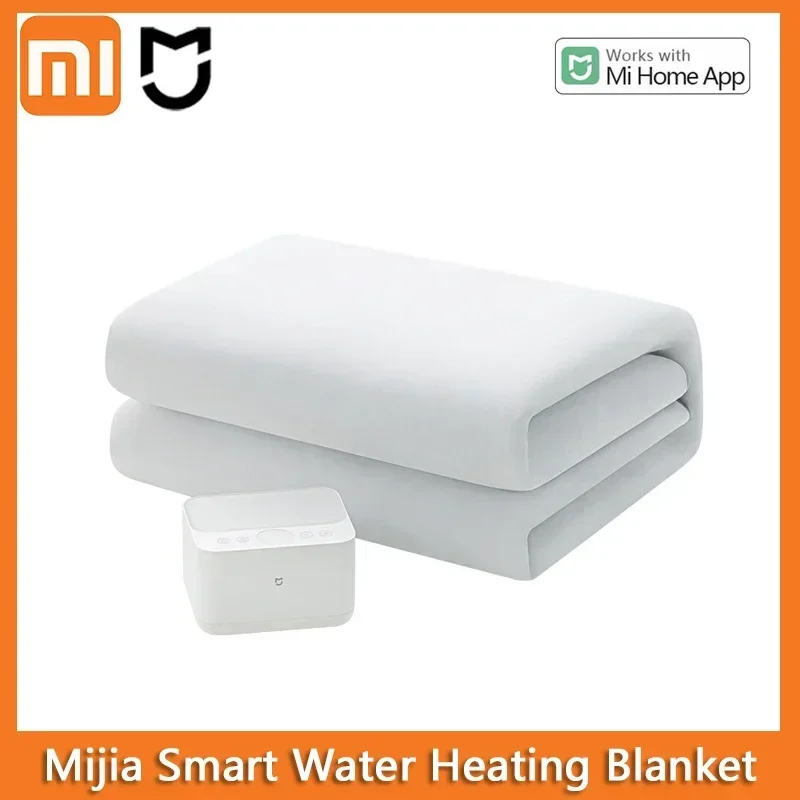 Xiaomi Mijia Smart Plumbing Blanket 400W Mijia App Remote Control Timing with Mite Removal Antibacterial Water Heating Blanket, 1500 x 2000 mm