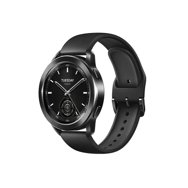Xiaomi Watch S3 1.43" AMOLED Display Bluetooth 5.2 Smart Watch Heart Rate Blood Oxygen Monitoring 5ATM Waterproof Sports Tracking, Silver