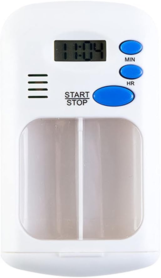 Portable Mini Pill Box Timer with LCD Digital Electric Alarm