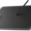 UGEE M908 10x6.25inch Drawing Tablet with 8 Shortcut Keys, New-Gen Battery-Free Stylus with 8192 Levels of Pressure Sensitivity, Compatible with Windows/Mac/Android Digital Drawing and Online Teaching
