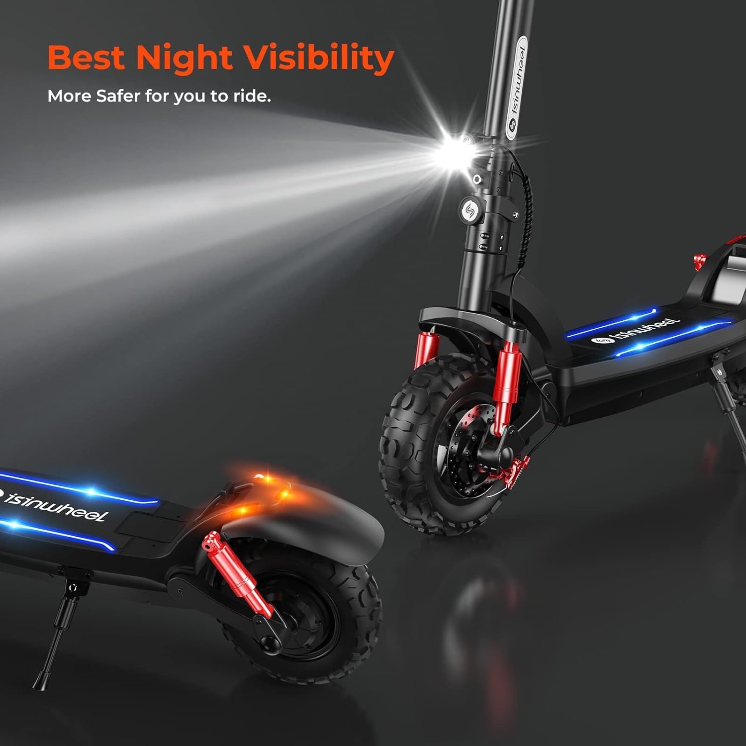 isinwheel GT2 Electric Scooter, 11