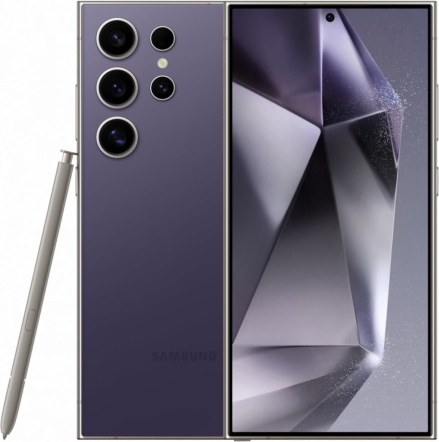 SAMSUNG Galaxy S24 Ultra, AI Phone,256GB Storage, Titanium Violet, 12GB RAM, Android Smartphone, 200MP Camera, S Pen, Long Battery Life, 1 Yr Manufacturer Warranty (UAE Version)