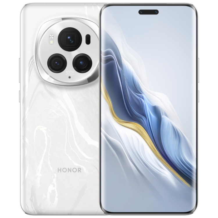 Honor Magic6 Pro, 12GB+256GB, 6.8 inch Magic OS 8.0 Snapdragon 8 Gen 3 Octa Core up to 3.3GHz, Network: 5G, OTG, NFC (White)