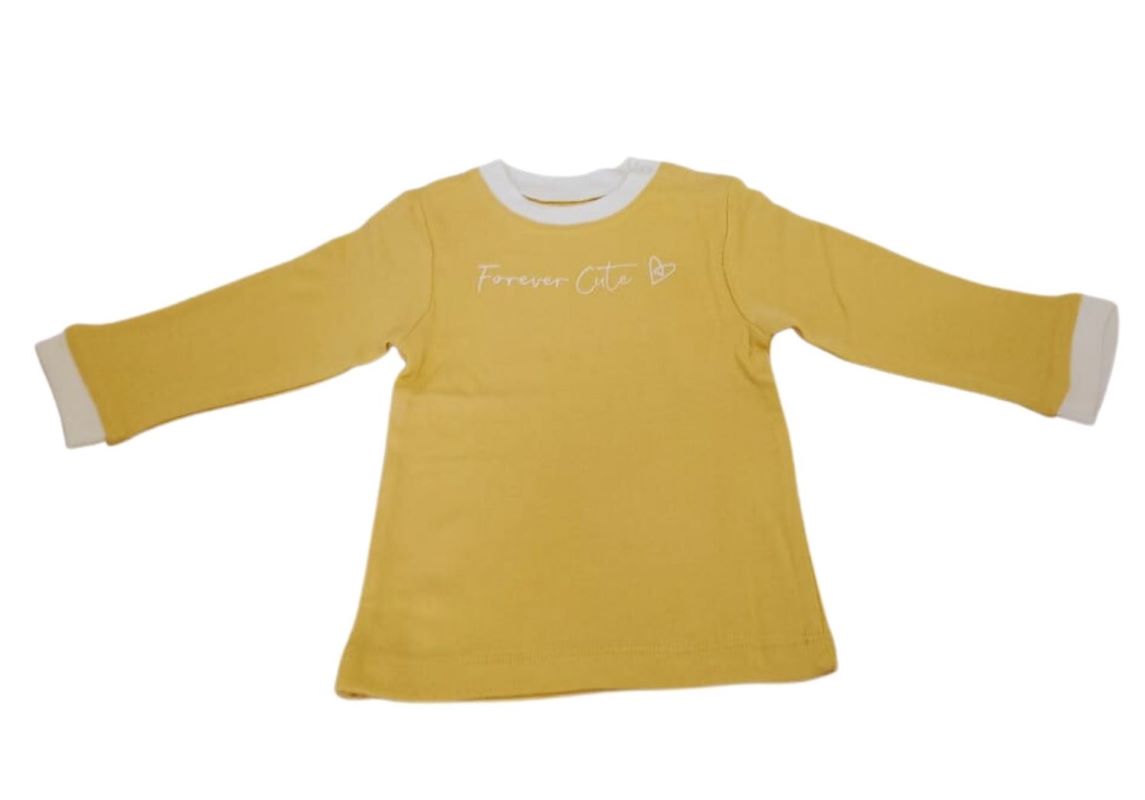 Forever Cute Pyjama Top (18-24m,Peach)