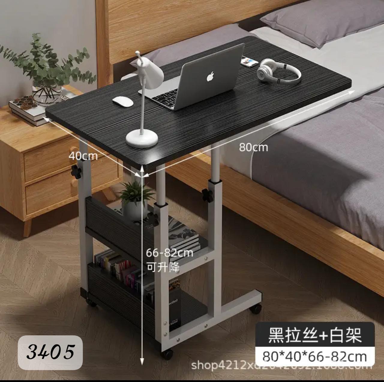 Sofa Side Table Portable Mobile Laptop Desk Adjustable Height Computer Desk
