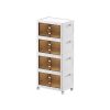 Foldable Floor Cabinet Organizer